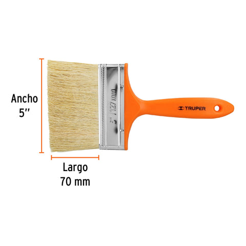 BROCHA TRUPER 6' P/ ENCALAR C/FIBRA VEG.