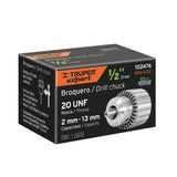 BROQUERO USO RUDO CON LLAVE, 1/2', TRUPER