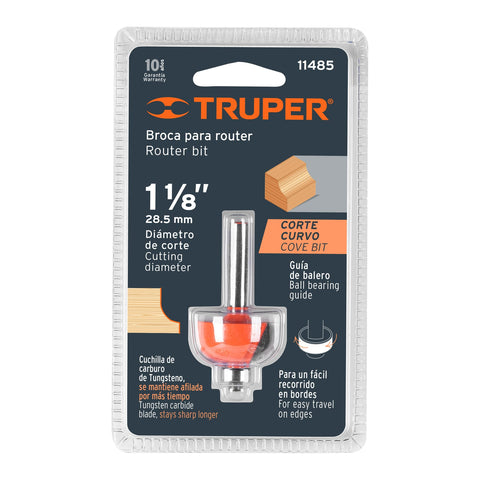 BROCA ROUTER BOCEL CUARTO 1-1/8'C/BALERO