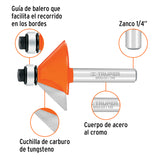 BROCA ROUTER CHAFLAN 1-1/4' 45 C/BALERO