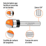 BROCA ROUTER MEDIA CAÑA DE 1/2' C/BALERO