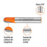BROCA ROUTER MEDIA CAÑA DE 1/4'X1/4'