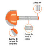 BROCA PARA ROUTER, MEDIA CAQA, 1'