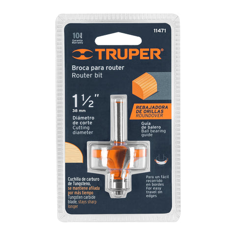 BROCA ROUTER REDONDEADOR 1-1/2' C/BALERO