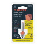 BROCA PARA ROUTER, REDONDEADO, 5/8' CON BALERO
