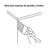BROCHA CERDAS SINTITICAS 1-1/2' CORTE ANGULAR, MANGO MADERA
