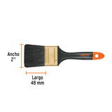 BROCHA 2' TRUPER EXPERT MANGO DE PLÁSTICO