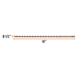 BROCA C/SISTEMA DIRECTO INSERCION 1/2X18