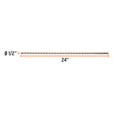 BROCA SDS PLUS 1/2 X 24', TRUPER