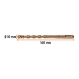 BROCA SDS PLUS 10 X 160 MM, TRUPER