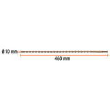 BROCA SDS PLUS 10 X 460 MM, TRUPER