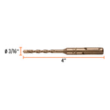 BROCA SDS PLUS 3/16 X 4', TRUPER
