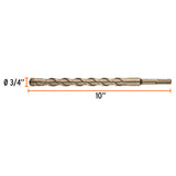 BROCA SDS PLUS 3/4 X 10', TRUPER
