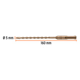 BROCA SDS PLUS 5 X 160 MM, TRUPER