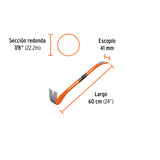 BARRETA DE UQA DE 7/8' X 60 CM, TRUPER EXPERT