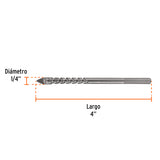 BROCA PARA VIDRIO Y AZULEJO 1/4', TRUPER EXPERT