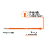CINCEL DE CORTE FRMO DE 1/2 X 12', TRUPER