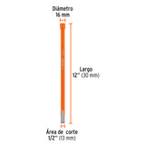 CINCEL DE CORTE FRMO DE 1/2 X 12', TRUPER