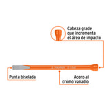 CINCEL DE CORTE FRMO DE 1/4 X 5', TRUPER