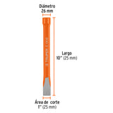 CINCEL CORTE FRIO CABEZA GDE 1'X 10'