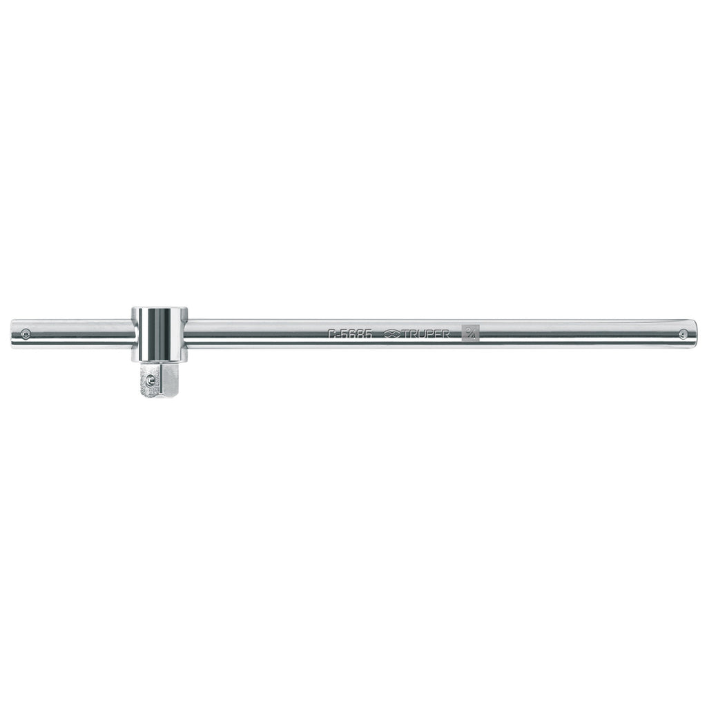 BARRA CORREDIZA PARA DADOS CUADRO 3/4', TRUPER