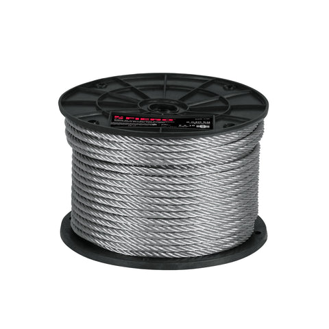 CABLE DE ACERO 1/4', FLEXIBLE