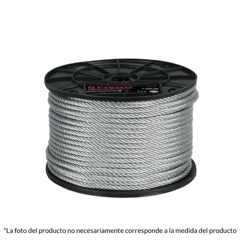 CABLE DE ACERO 1/8', 300 M