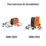 CABLE PARA SOLDADORA SOMI-210X, CON PINZA DE TIERRA, TRUPER