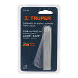 CALIBRADOR DE 26 LAINAS 0.0015 A 0.025'