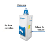 CALENTADOR ELECTRSNICO DE PASO 9 L 2 SERVICIOS GAS NATURAL