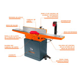 CANTEADORA DE 8', 2 HP