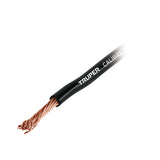 CARRETE CON 12 M DE CABLE PRIMARIO NEGRO CALIBRE 18, TRUPER