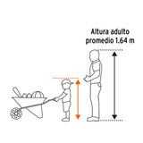 CARRETILLA PARA NIÑOS, CONCHA METALICA 54X40CM, TRUPER