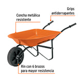 CARRETILLA PARA NIÑOS, CONCHA METALICA 54X40CM, TRUPER