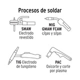 CARETA ELECTRÓNICA PARA SOLDAR, MODELO FUEGO
