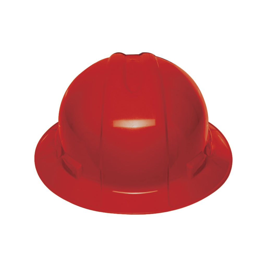 CASCO DE SEGURIDAD ALA ANCHA, ROJO, TRUPER