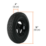 CARRETILLA LLANTA REFORZADA 5' BAST/TUB