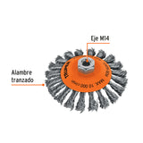 CARDA CIRCULAR TRENZADA PARA ESMERILADOR 14189