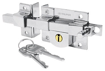 CERR BARRA IZQ LIBRE LL/TRAD CROMO CAJA