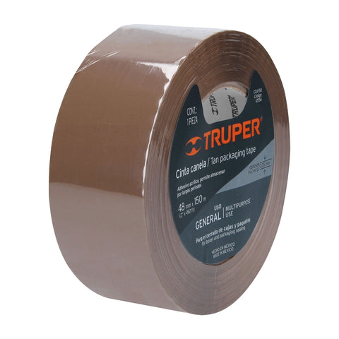 CINTA D/EMPAQUE CANELA 48MMX 150M BLISTR