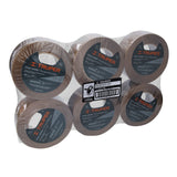 CINTA D/EMPAQUE CANELA 48MMX 150M BLISTR