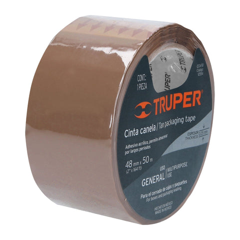 CINTA D/EMPAQUE CANELA 48MM X 50 M