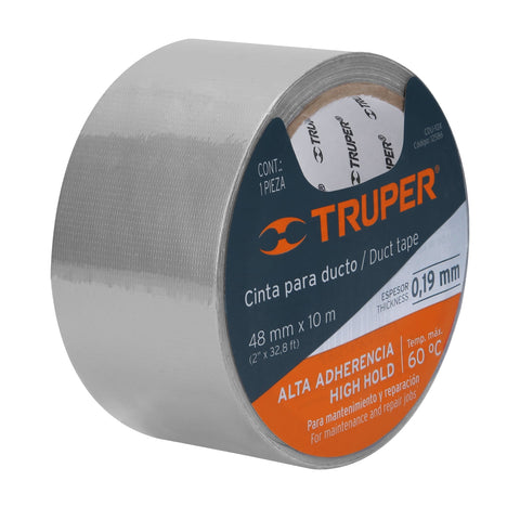 CINTA P/DUCTOS 50.8MM X10M REFUERZO/TELA