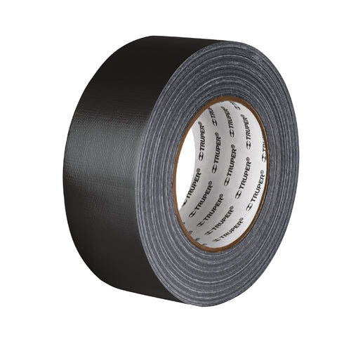 CINTA NEGRA PARA DUCTO 50MM X 48MM, ESPESOR 0.19MM, TRUPER