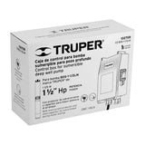 CAJA DE CONTROL PARA BOMBA TIPO BALA 1-1/2 HP, TRUPER