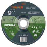 DISCO ABRASIVO P/CORTE PIEDRA 9' X 1/8'