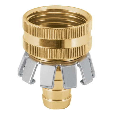 CONECTOR 1/2' HEMBRA TIPO GARRA DE ALUMINIO, TRUPER