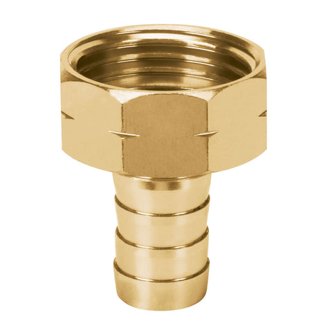 CONECTOR 1/2' HEMBRA DE ALUMINIO, TRUPER