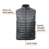 CHALECO DE PLUMAS PARA CABALLERO TALLA M, TRUPER