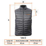 CHALECO DE PLUMAS PARA CABALLERO TALLA M, TRUPER